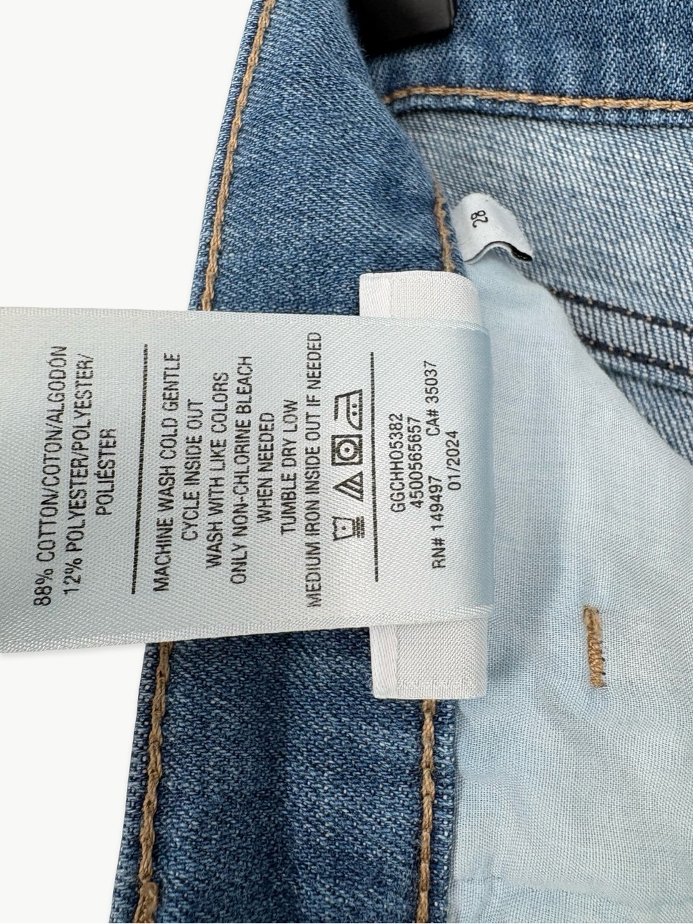Joe's Jeans The Mia Petite Size 28 in Hot Shot High Rise Wide Leg Jeans Indigo - Picture 11 of 11